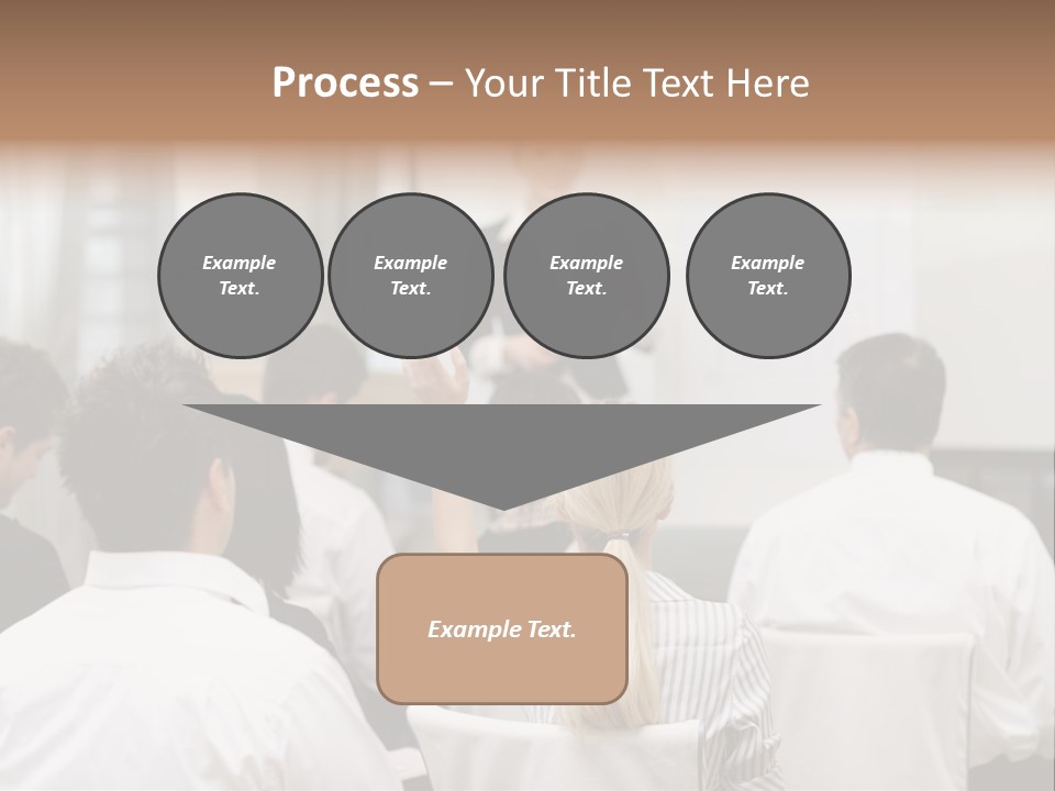 Corporate Training Smiling PowerPoint Template