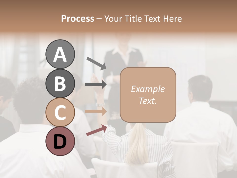 Corporate Training Smiling PowerPoint Template