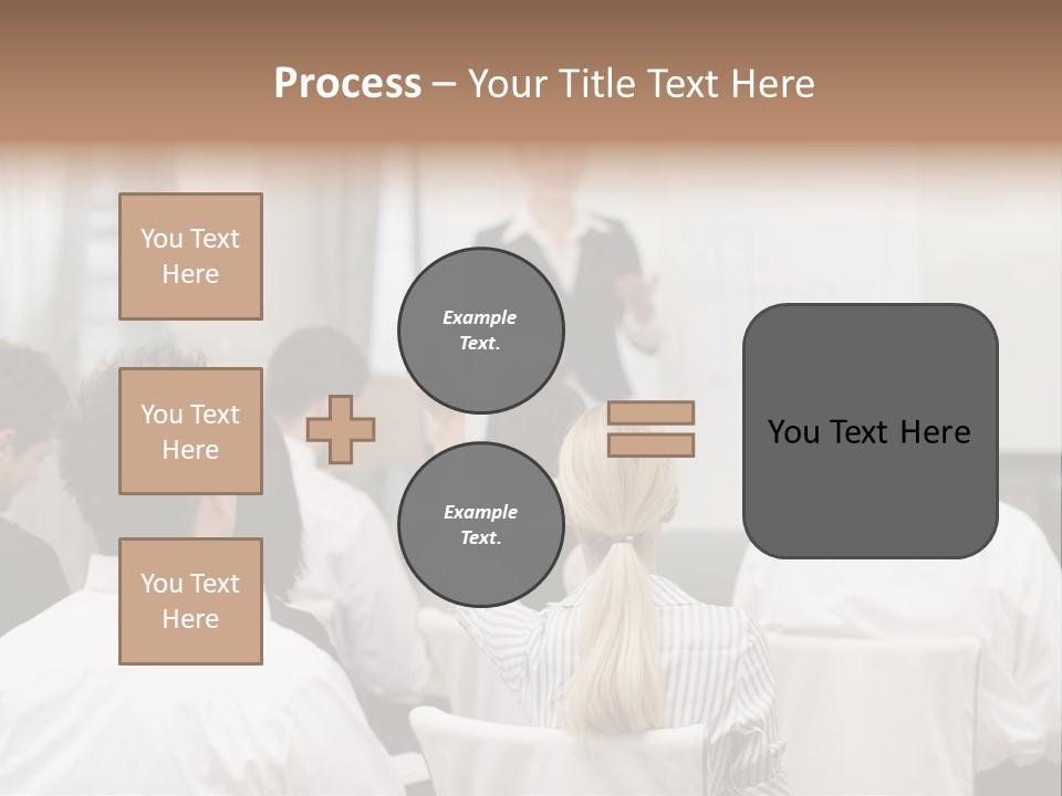 Corporate Training Smiling PowerPoint Template