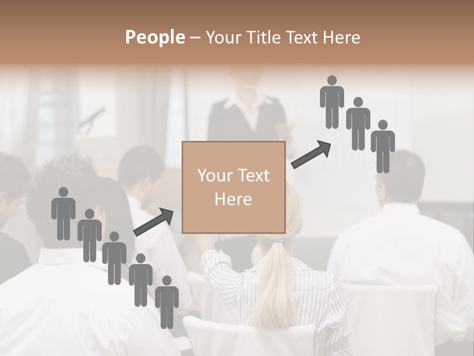 Corporate Training Smiling PowerPoint Template
