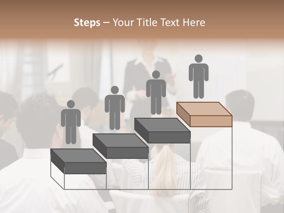 Corporate Training Smiling PowerPoint Template