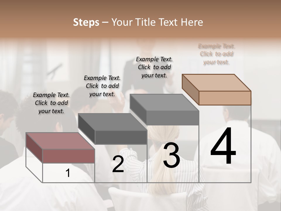 Corporate Training Smiling PowerPoint Template