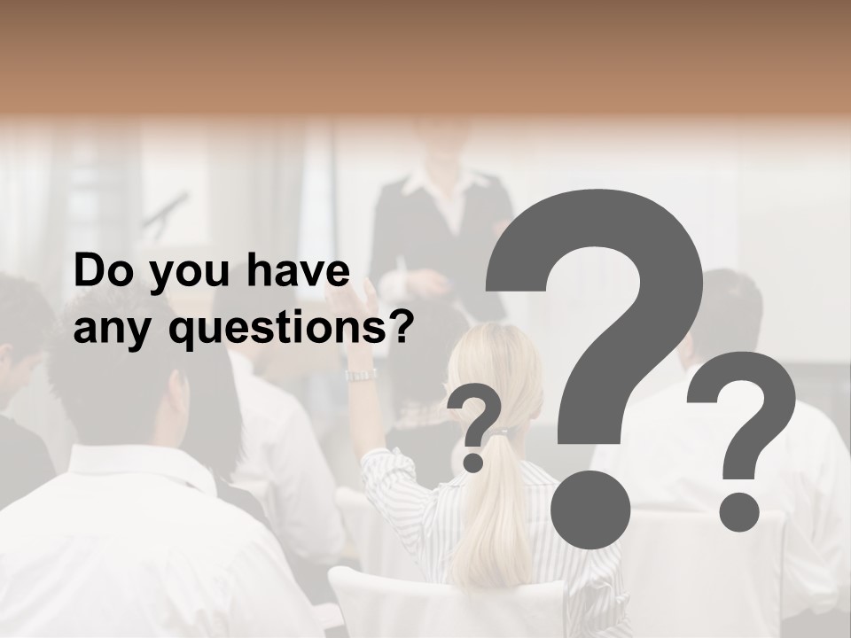 Corporate Training Smiling PowerPoint Template