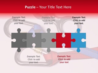 Carabiner Climb Loop PowerPoint Template
