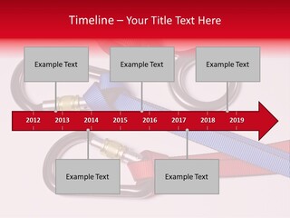 Carabiner Climb Loop PowerPoint Template
