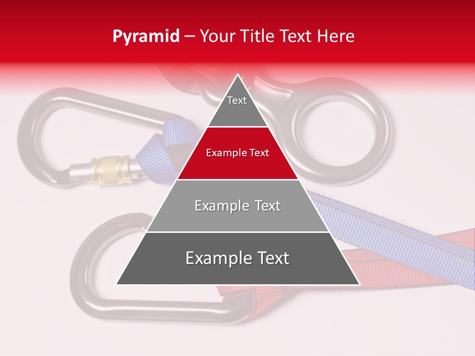 Carabiner Climb Loop PowerPoint Template