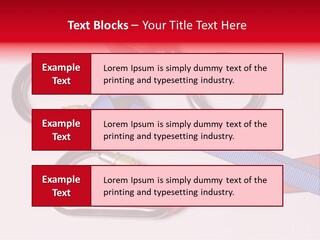 Carabiner Climb Loop PowerPoint Template
