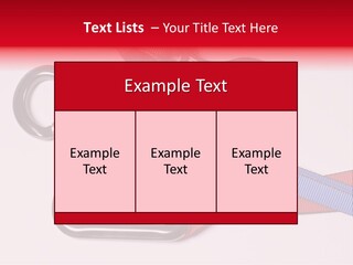 Carabiner Climb Loop PowerPoint Template