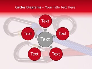 Carabiner Climb Loop PowerPoint Template