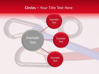 Carabiner Climb Loop PowerPoint Template