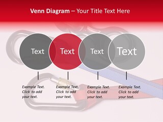 Carabiner Climb Loop PowerPoint Template
