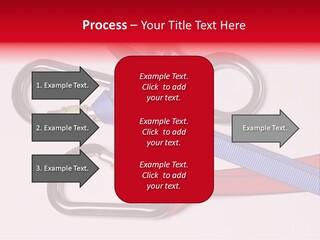 Carabiner Climb Loop PowerPoint Template