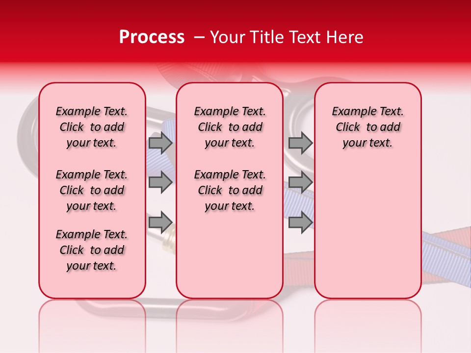Carabiner Climb Loop PowerPoint Template