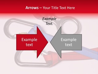 Carabiner Climb Loop PowerPoint Template