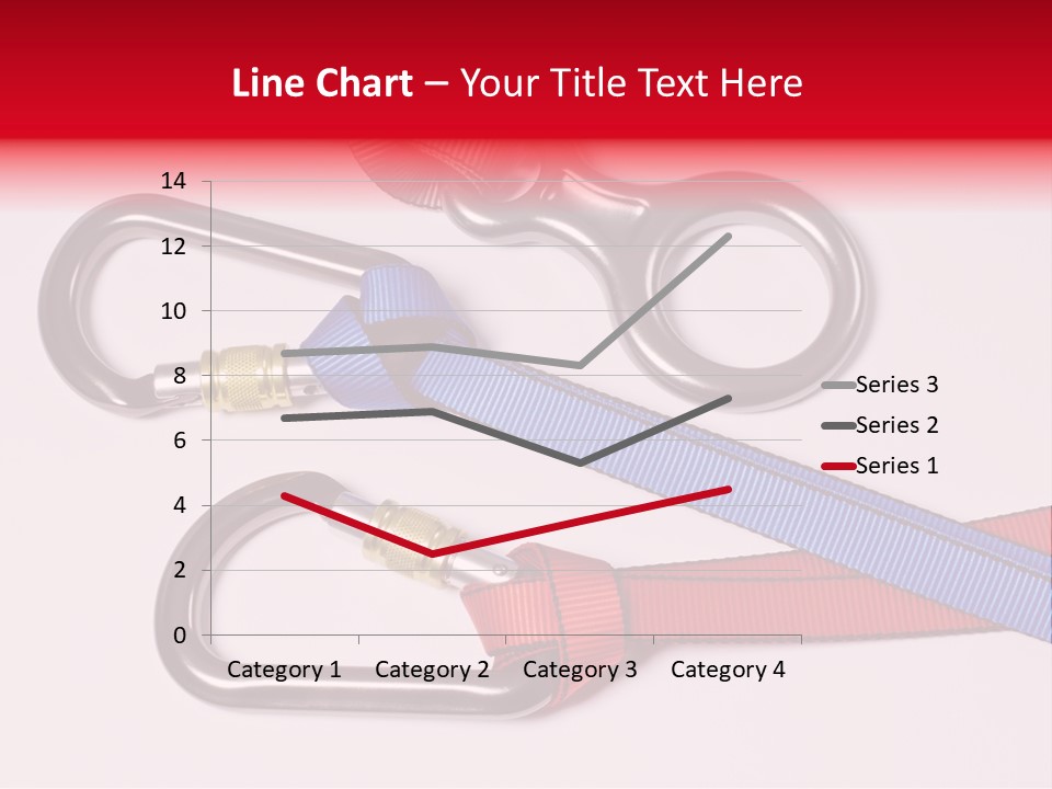 Carabiner Climb Loop PowerPoint Template