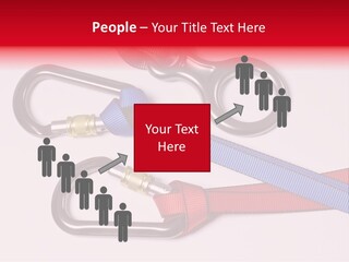 Carabiner Climb Loop PowerPoint Template