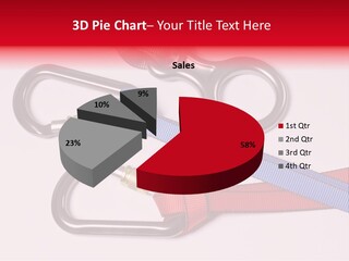 Carabiner Climb Loop PowerPoint Template
