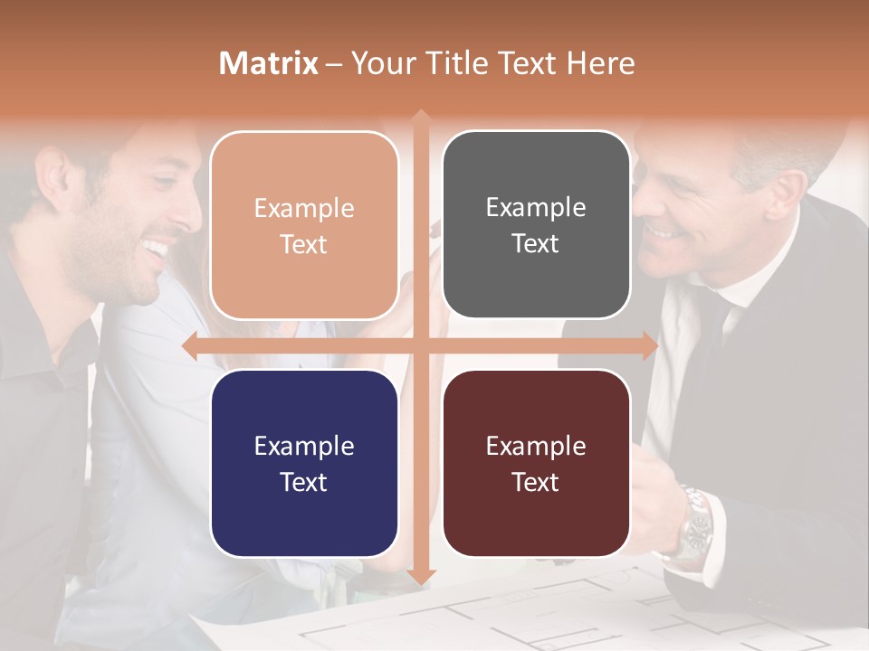 Man Discussion Study PowerPoint Template