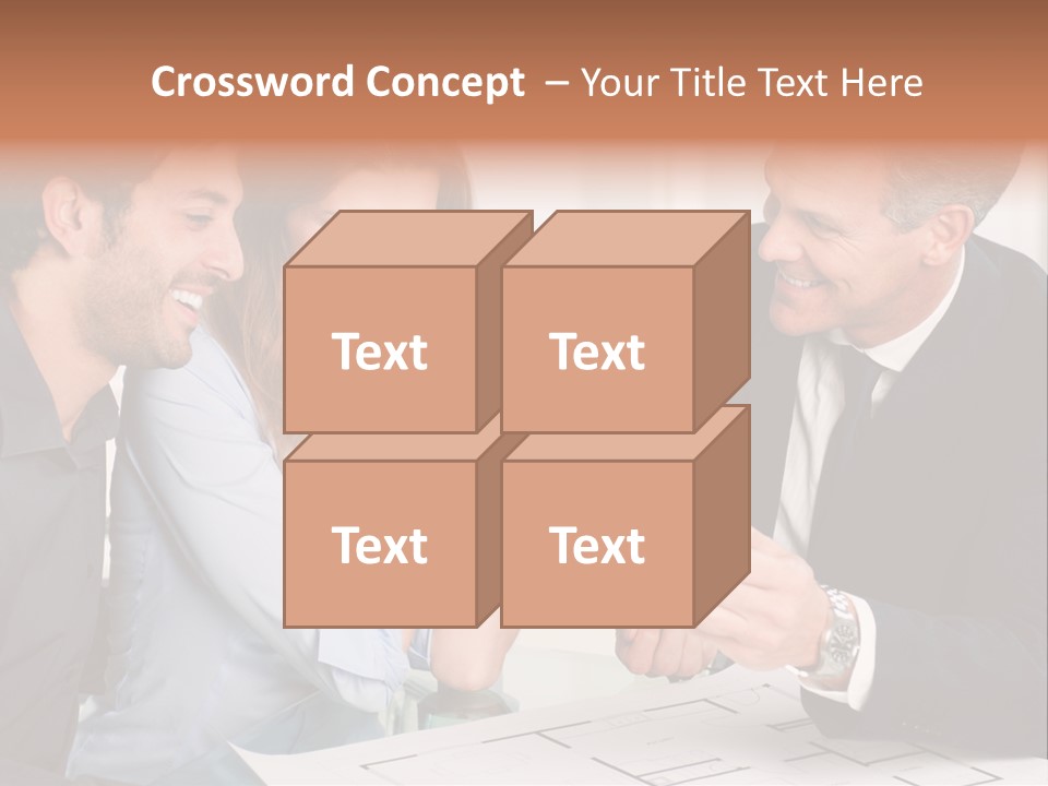Man Discussion Study PowerPoint Template