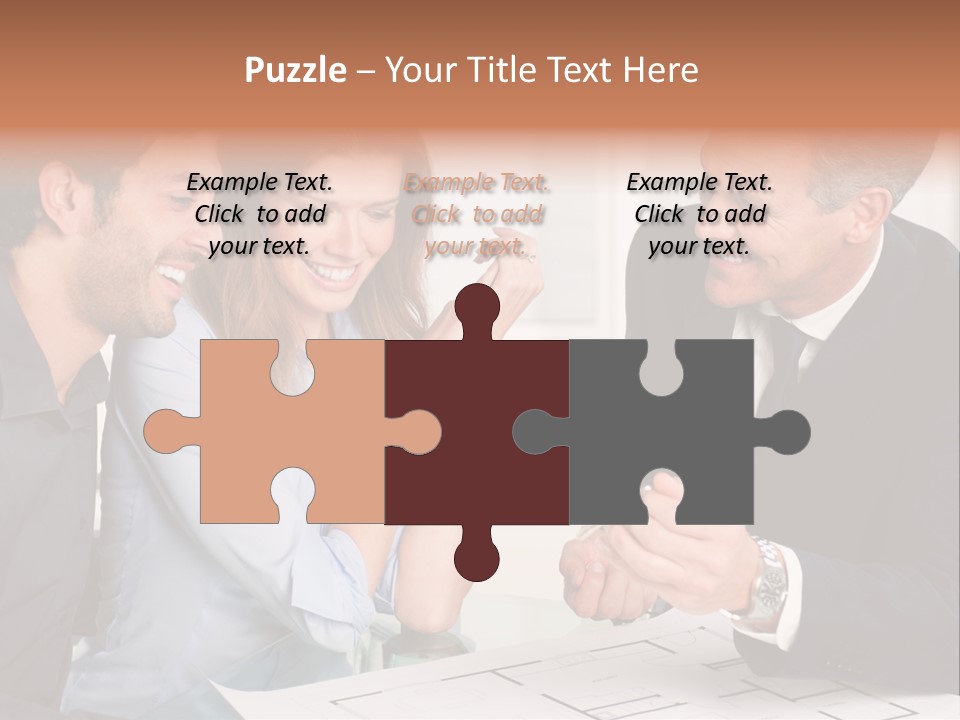 Man Discussion Study PowerPoint Template