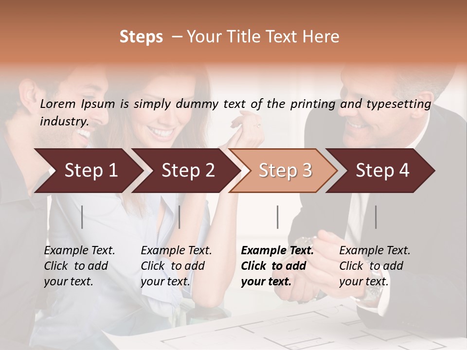 Man Discussion Study PowerPoint Template