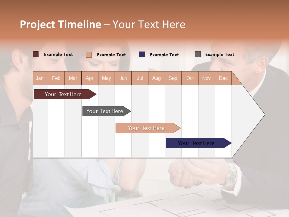 Man Discussion Study PowerPoint Template