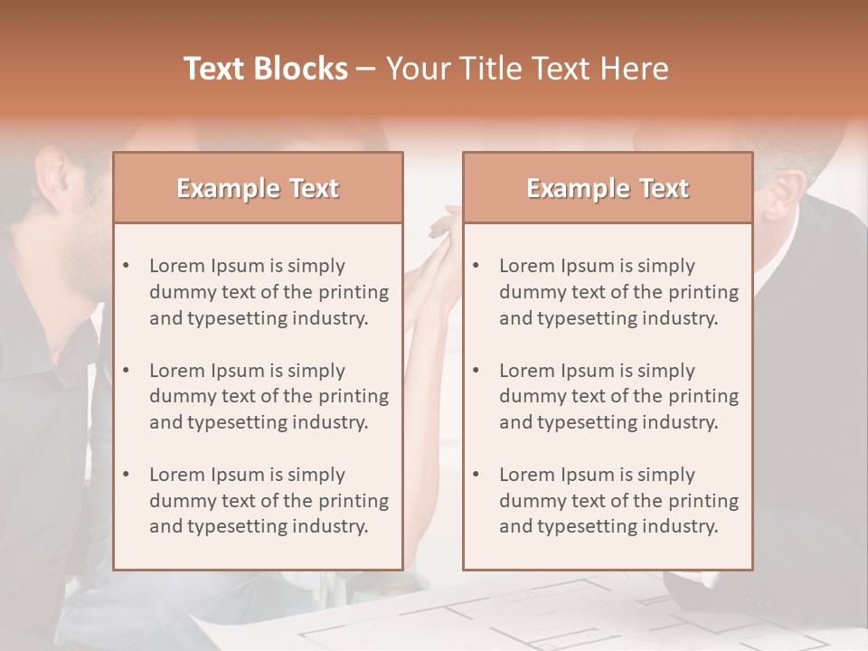 Man Discussion Study PowerPoint Template