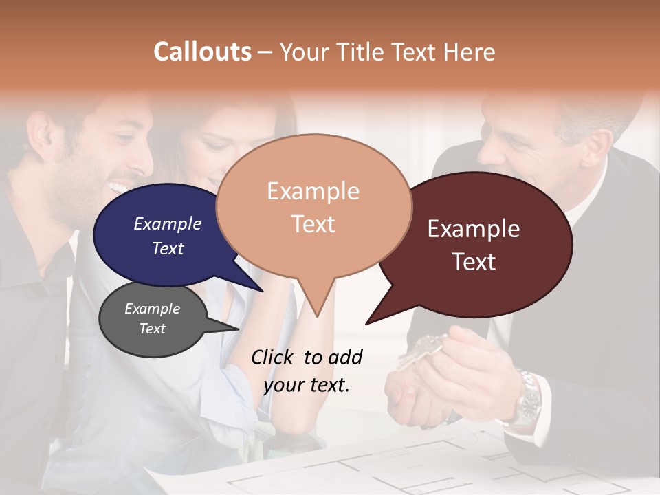 Man Discussion Study PowerPoint Template