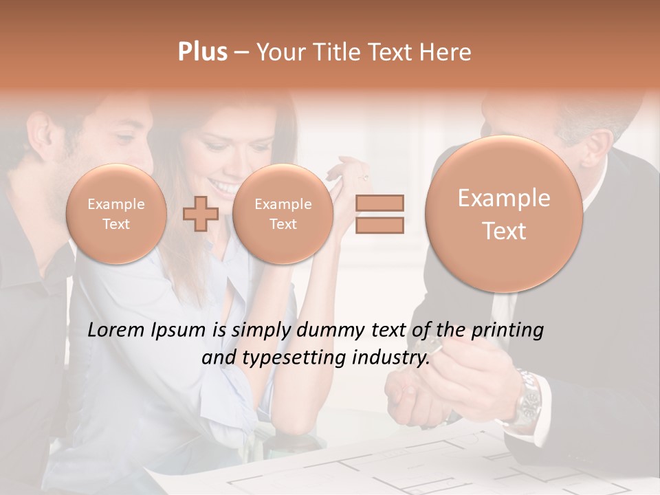 Man Discussion Study PowerPoint Template