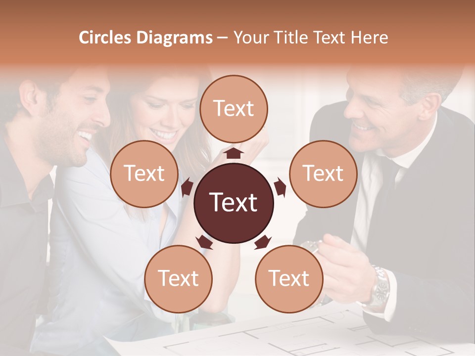 Man Discussion Study PowerPoint Template