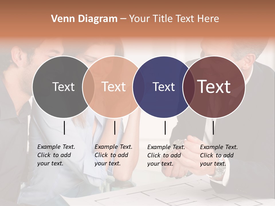 Man Discussion Study PowerPoint Template
