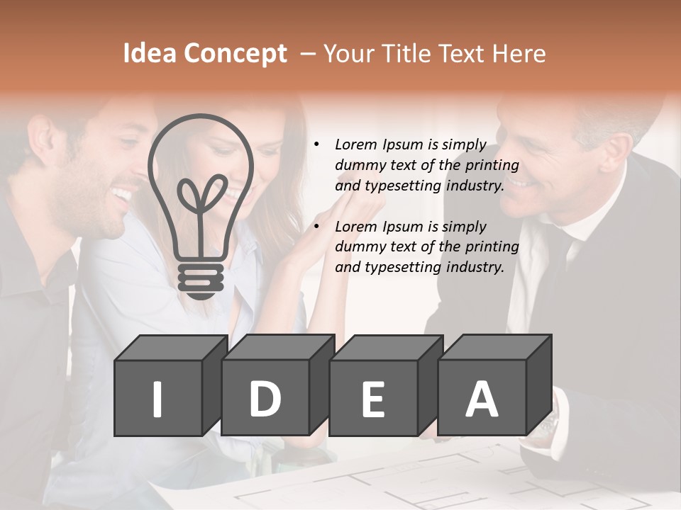 Man Discussion Study PowerPoint Template