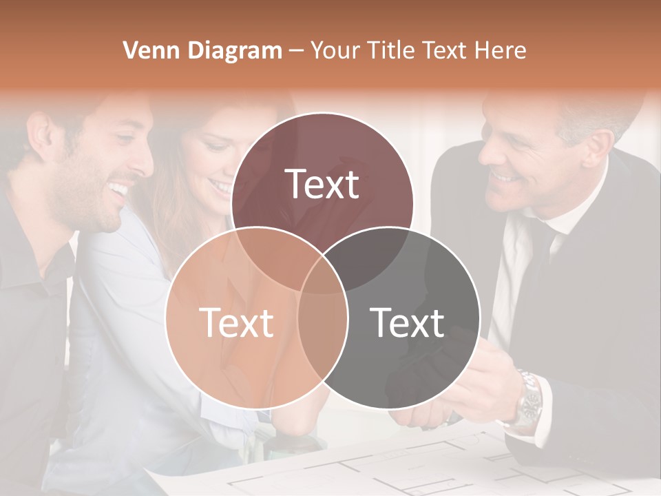 Man Discussion Study PowerPoint Template