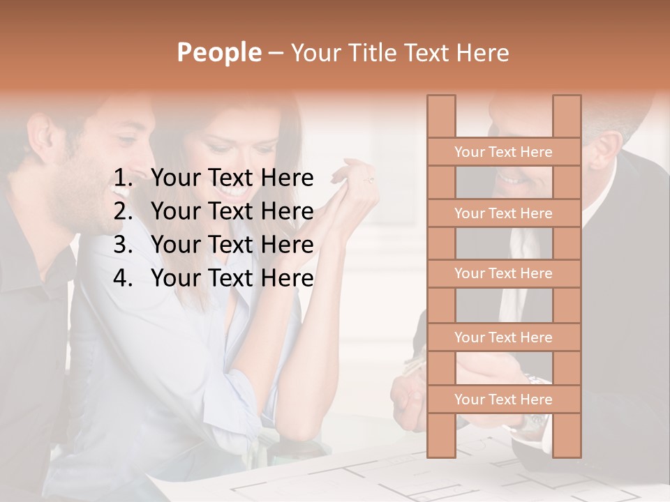 Man Discussion Study PowerPoint Template