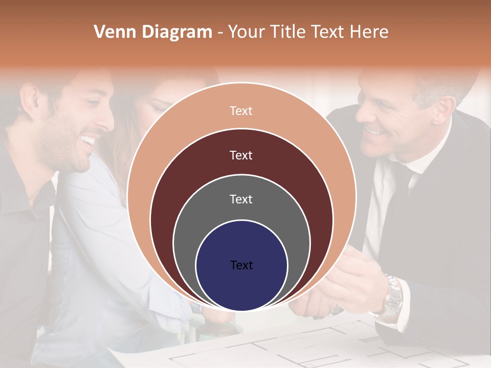 Man Discussion Study PowerPoint Template