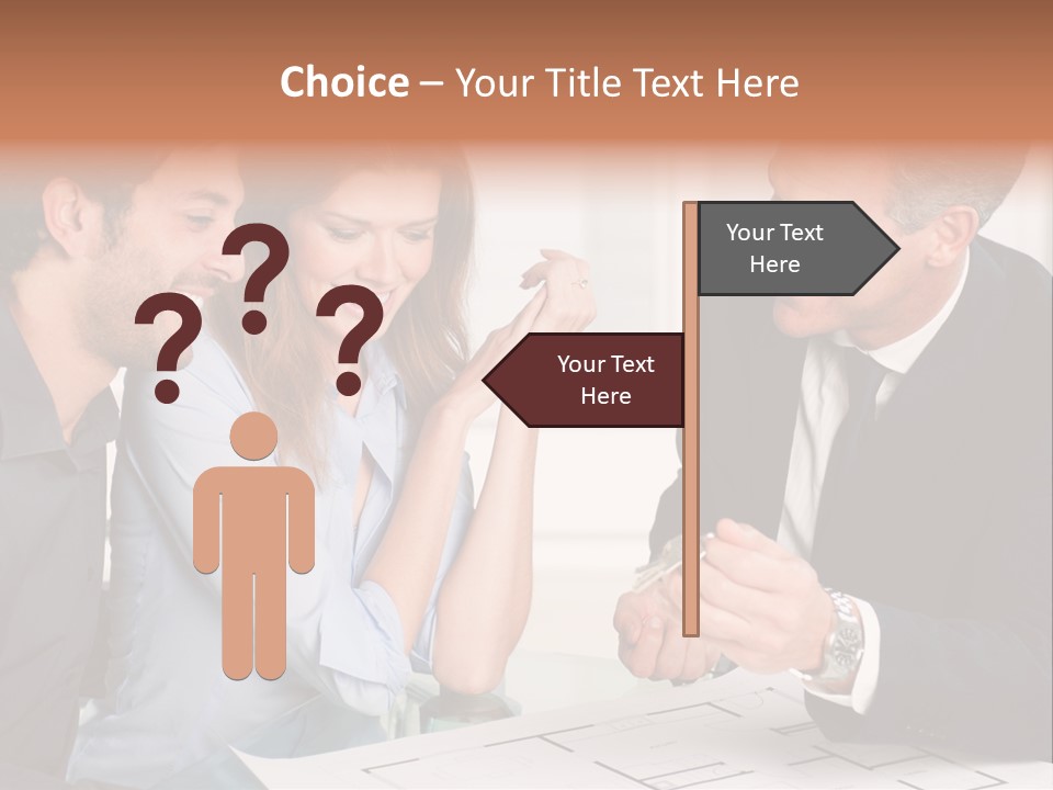 Man Discussion Study PowerPoint Template