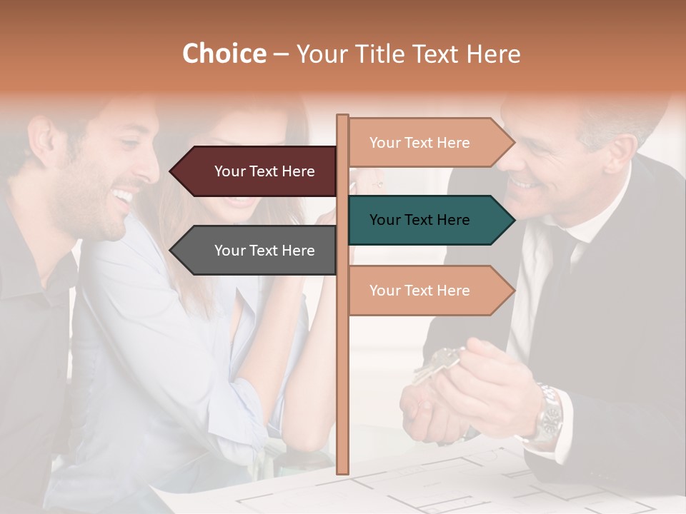 Man Discussion Study PowerPoint Template