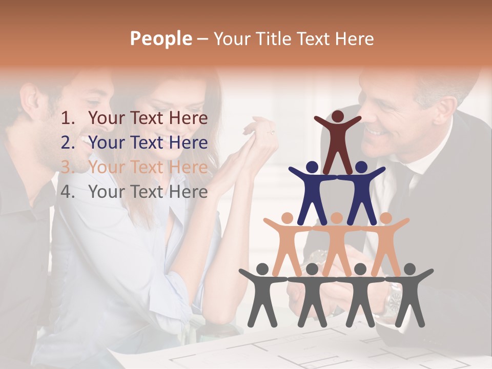 Man Discussion Study PowerPoint Template