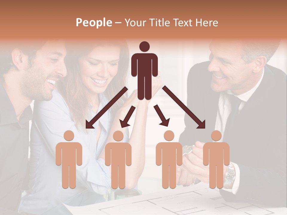 Man Discussion Study PowerPoint Template