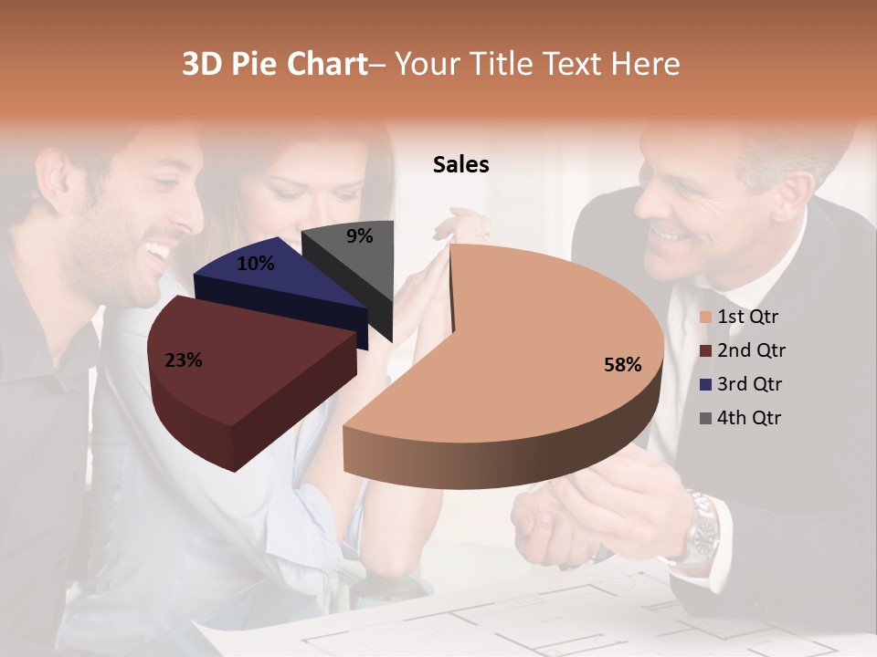 Man Discussion Study PowerPoint Template