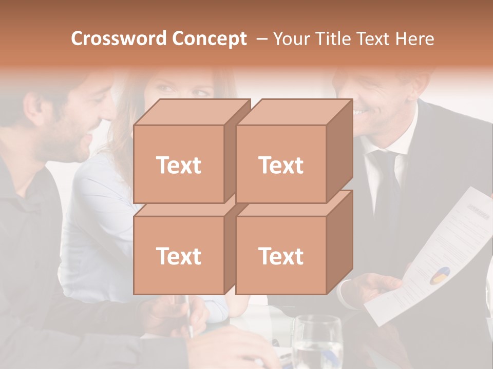 Showing Business Office PowerPoint Template