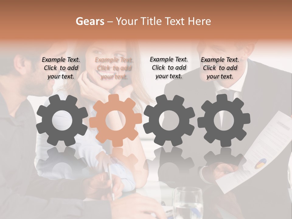 Showing Business Office PowerPoint Template