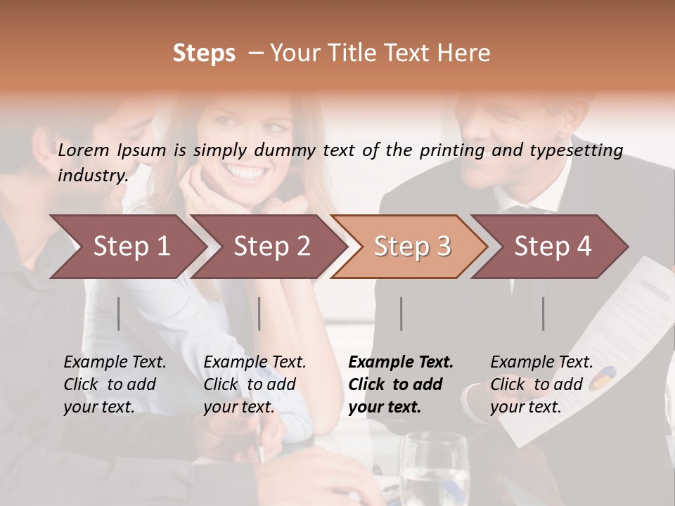 Showing Business Office PowerPoint Template