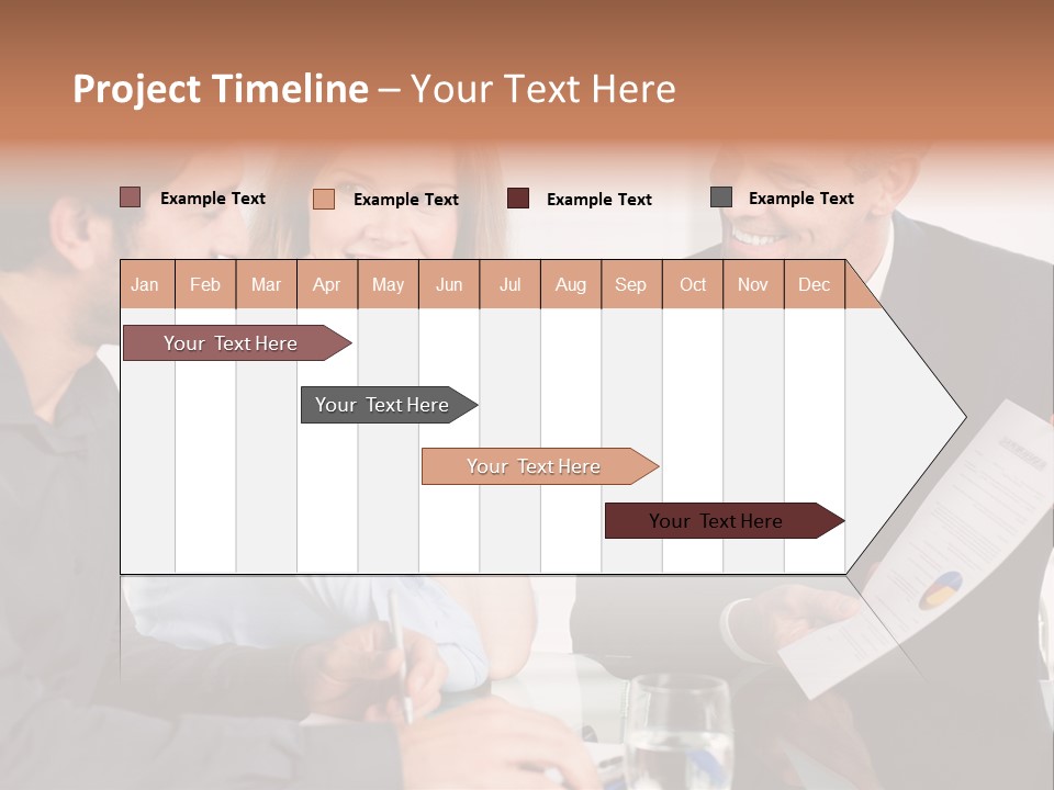 Showing Business Office PowerPoint Template