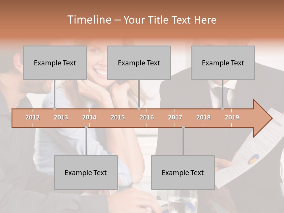 Showing Business Office PowerPoint Template