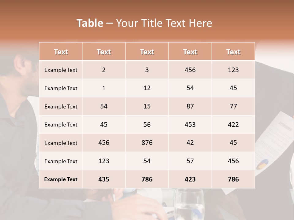 Showing Business Office PowerPoint Template