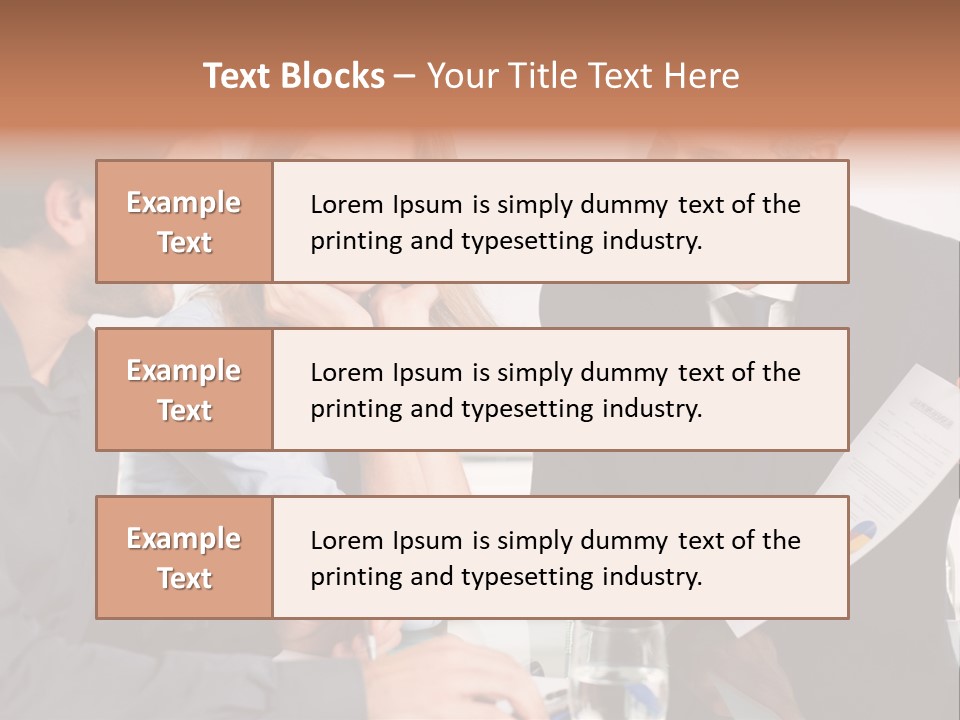 Showing Business Office PowerPoint Template