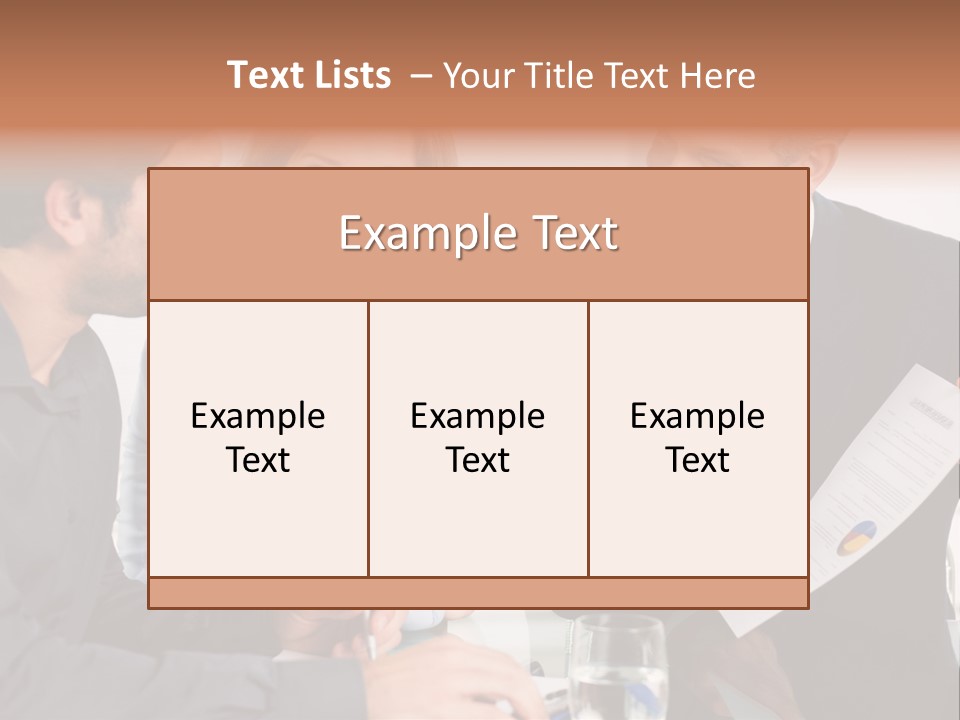 Showing Business Office PowerPoint Template