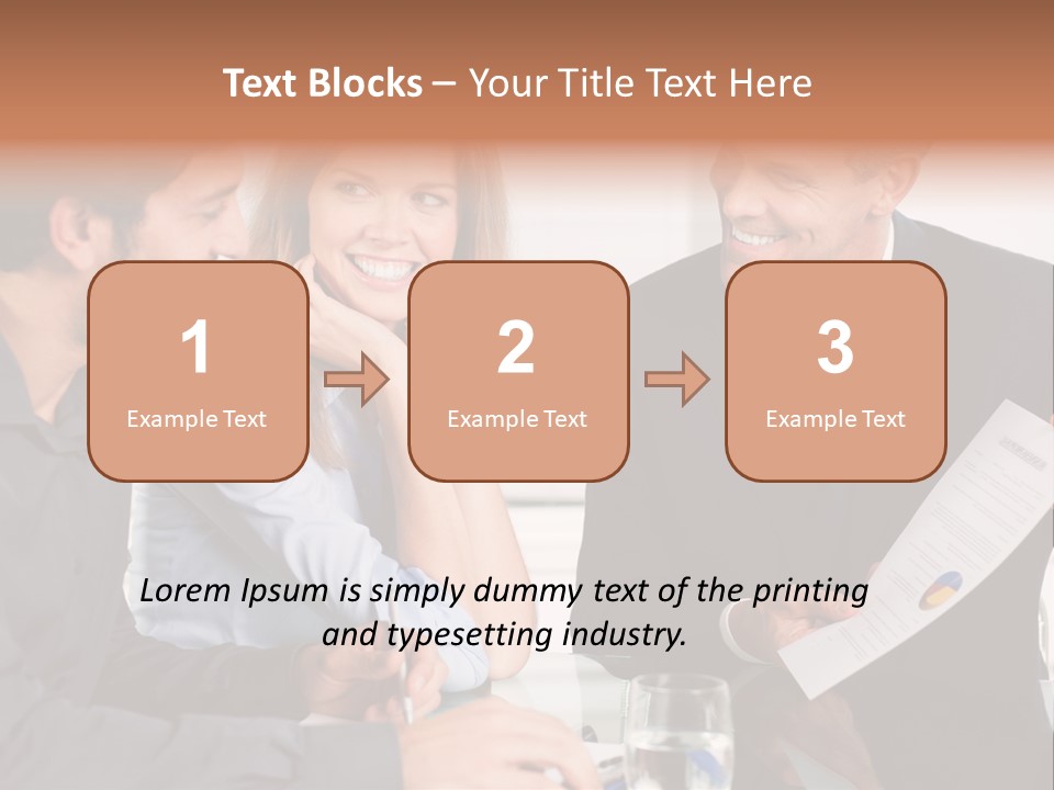 Showing Business Office PowerPoint Template