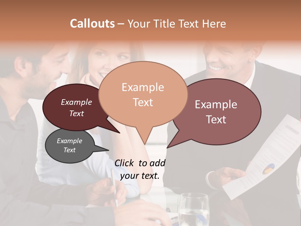 Showing Business Office PowerPoint Template